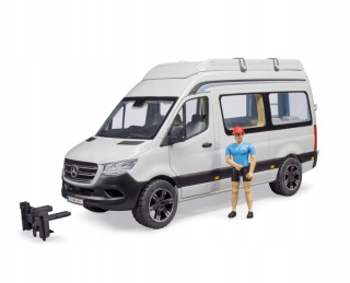 Bruder 02672 Mercedes biely karavan + príslušenstvo