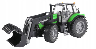 Bruder 03081 Deutz Agrotron traktora s nakladačom