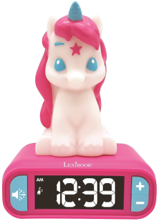 Hodiny do detskej izby - Budík s Lexibook UniCorn RL800Uni