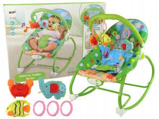 CHOADY BUNER SEAT 2IN1 Zvuky Vibrácie