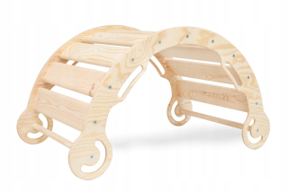 Drevený rocker - Leantek Rocker - Montessori