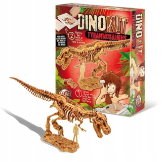 Beki malá archeológ Tyrannosaurus kostra Dinosaur