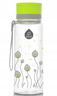 Fľaša fľaše na fľašu s vodou Eco Equa 600ml listy a