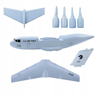 C-17 Rádiové ovládanie lietadla zmontované DIY