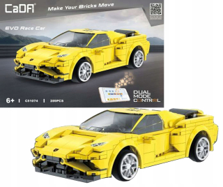 Stavebnica - Cada Stavebné bloky pretekárske auto evo duálny režim