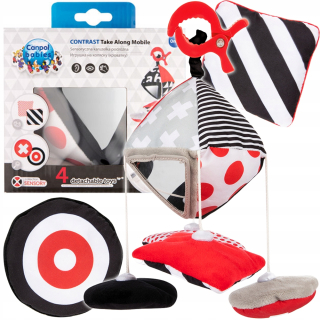 SENSORY Canpol CAROUSEL TRAVEL TROLLEY 68/083