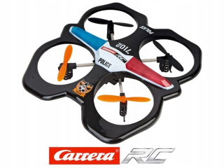 Carrera Quadrocopter polícia RC