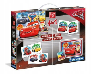 Autá 3 EduKit 4v1 Clementoni 13710