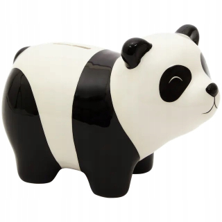 Detská pokladnička - Keramická prasiatka banka pre deti panda