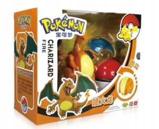 Pokemon - Charizard Pokeball Clip Skladba Pikachu Pokemon