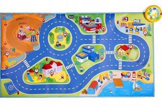 Chicco Elektronický Mat City Streets - 110x60cm