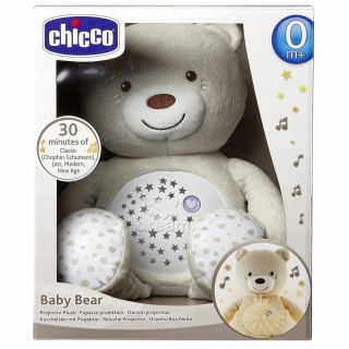 CHICCO TEDDY s projekciou LAMP uspávanky 106349