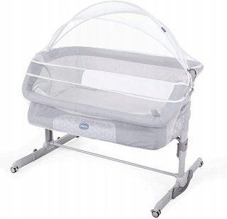 Chránič do detskej postielky - Chicco Mosquito Net pre Cott2me White 0m+