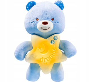 Chicco Szumiądy Bear 3v1 + nočná lampa + hracia skrinka