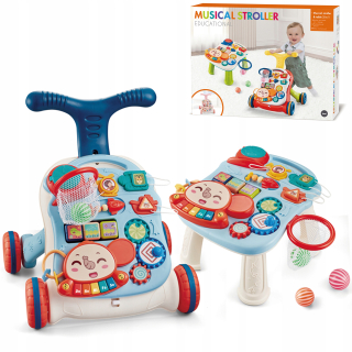 Interaktívne chodítko. Educational pachacz. 5W1 stolík