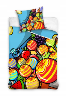 Detský set paplón, vankúš - Posteľná obliečka Chupa Chups
