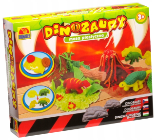 Torta plastová hmotnosť Dinosaury 3D hriadeľ 3+