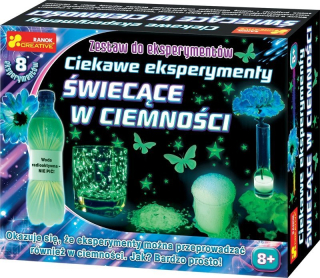 Zaujímavé žiariace experimenty v tme Ranok