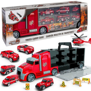 Truck Lave Kufor auto červené doplnky
