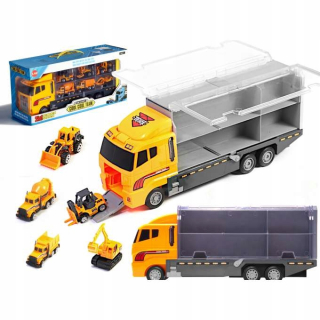 Truck TIR TRANSPORTER METAL METAL LAWETA