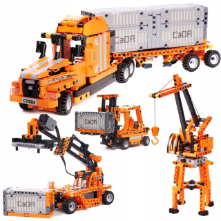 Stavebnica - RC TRUCK CAD bloky 10v1 634el