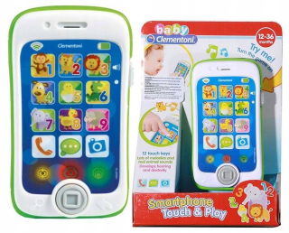 Clementoni Detská Smartphone Dotykový telefón 17223