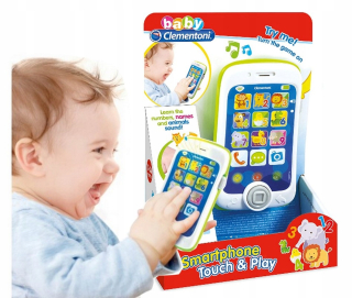 Clementi Detská Smartphone Dotykový telefón Batoľa