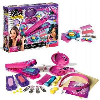 Clementoni Bláznivý Chic Set účesy farbenie