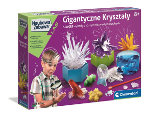 Clementoni gigantické kryštály
