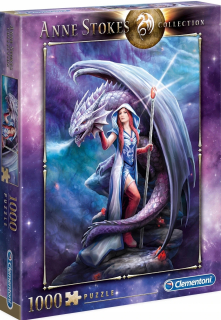 ANNE STOKES CLEMENTONI skladačky MAGIC DRAGON 1000