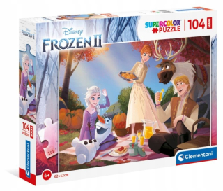 Frozen Elsa - Clementoni Puzzle 104 Max Mrazené 2 prvky