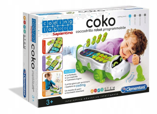 CLEMENTONI KOKO programovateľný robot Crocodile 50108