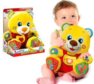 Interaktívnych výučbových CLEMENTONI Lelek TEDDY BEAR