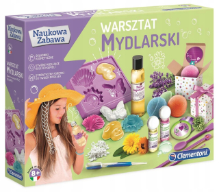 Clementoni workshop mydlo mydlo zábava 50673
