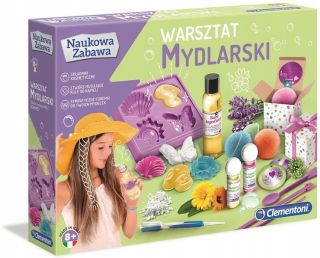 Clementoni workshop mydlo vedec zábava 50673