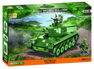 Stavebnica - COBI 2239 Americký tank M41A3 WALKER BULLDOG