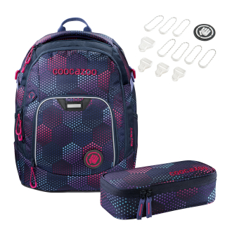 Školský batoh - Coocazoo stanovil batoh školskú ceruzku Purple