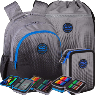 Školský batoh - Coolpack Jerry Backpack School Bag 3. El Gray