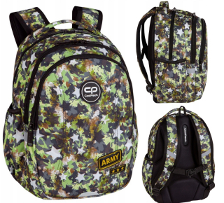Školský batoh - Coolpack Joy S School Backpack Army Moro