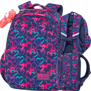 Školský batoh - Coolpack batoh Jerry 21l Heart s