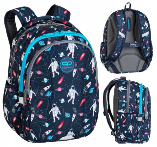 Školský batoh - Coolpack School podporuje 3 Champs 21L Space Apollo