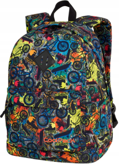 Školská taška, batoh - Coolpack School Batchpack Cross A180 CP 25L Bike