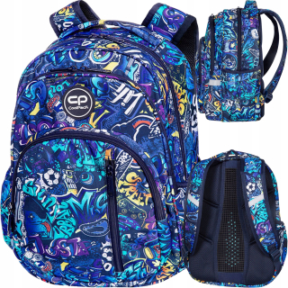 Coolpack School Backpack Graffiti Art