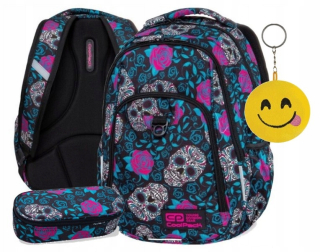 Coolpack batoh školy mexická lebka set