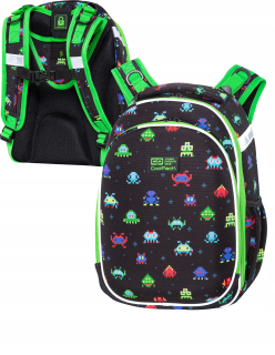 Školský batoh - Coolpack batoh pixely korytnačka