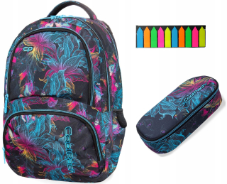 Školský batoh - Coolpack Youth Piderial School Backs+Free