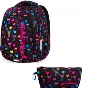 Školský batoh - Coolpack School Backpack Prime Cats