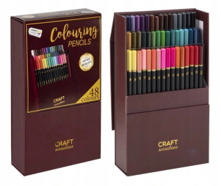 Remeselné pocity umelecké pastelky premium 48 ks