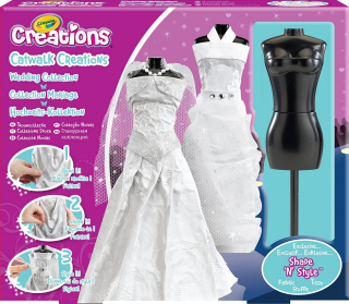 Crayola Fashion House Svadobné Collection With Manekin