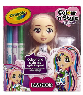 CRAYOLA Maľba Doll Color Lavender 9409